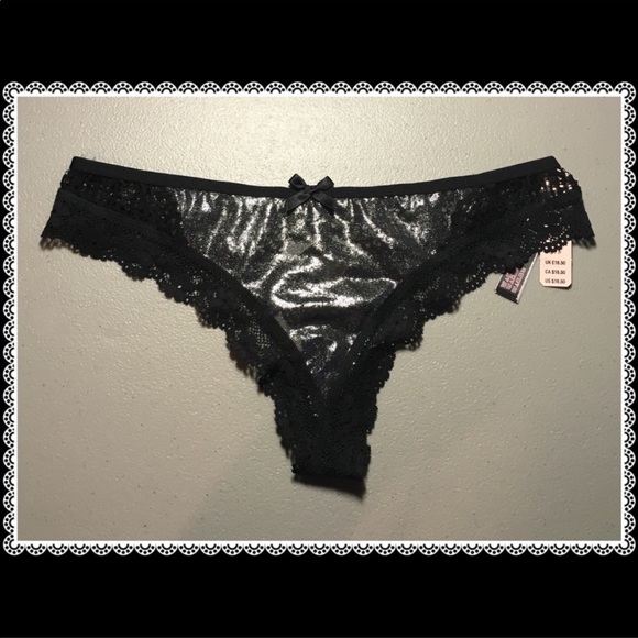 Very Sexy Wild Flower Lace Thong Panty Panties persona - Picture 8 of 16